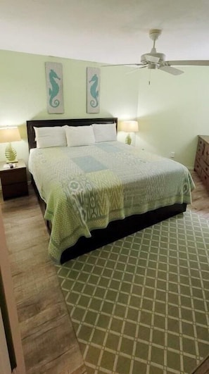 1 bedroom, iron/ironing board