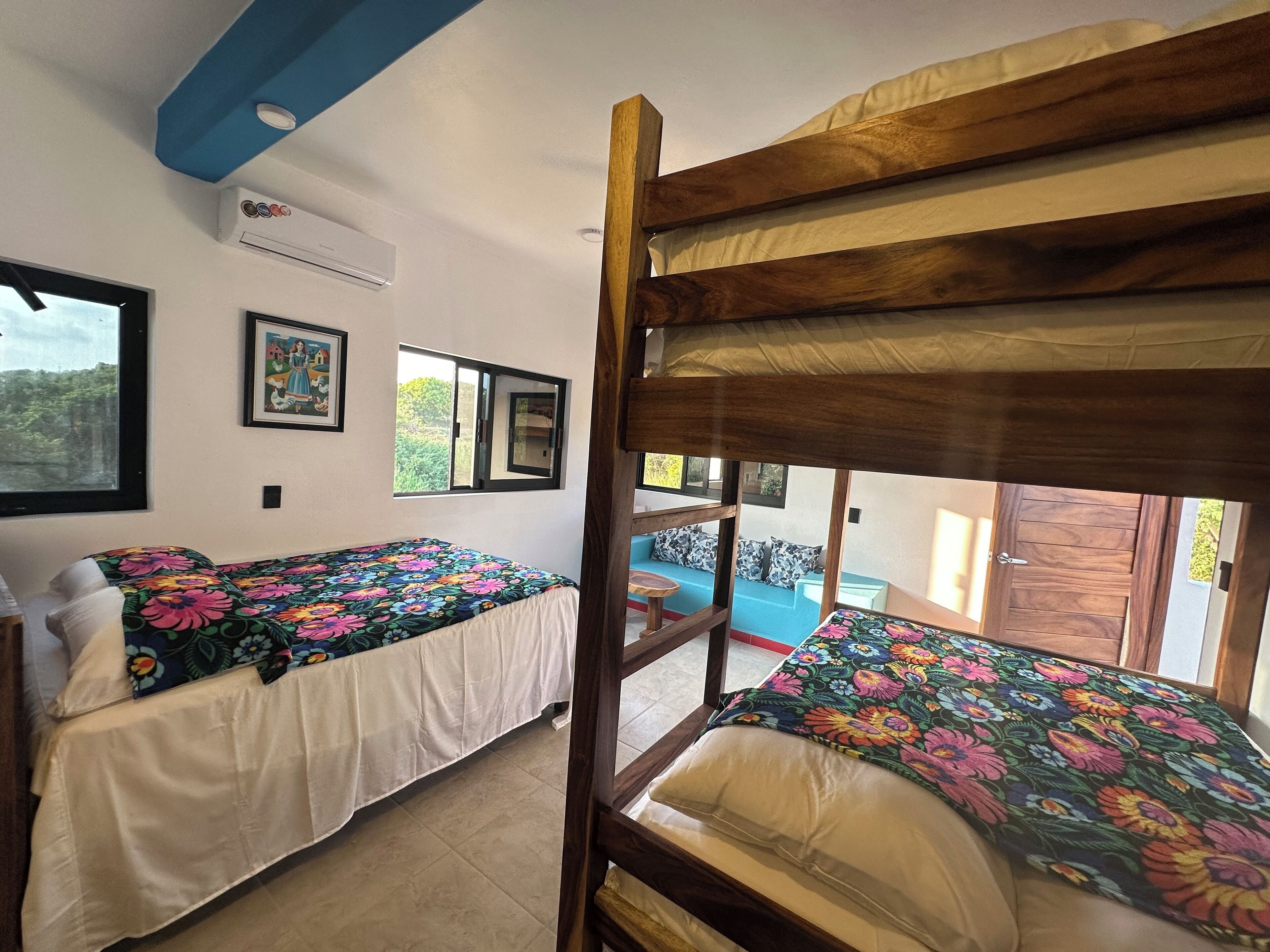 Premium-Doppelzimmer, Mehrere Betten, Meerblick, Meerseite