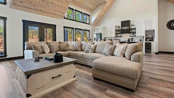 TV connectée, cheminée