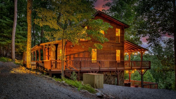 Exterior - Camp Ollie - Mountain View | Hot Tub | Firepit (Morganton)