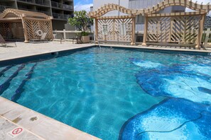 Una piscina climatizada