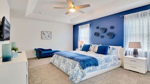 7 bedrooms, iron/ironing board, WiFi, bed sheets
