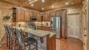 Private kitchen - Wolf Branch Retreat by Escape to Blue Ridge (Cherry Log)