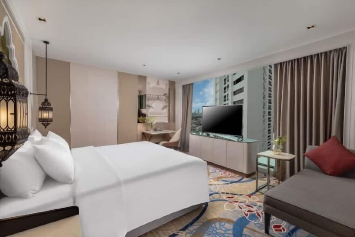1 dormitori, roba de llit d'alta qualitat i minibar