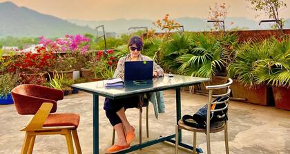 BHOORA HOUSE Rooftop AC Room Fridge Open kitchen