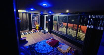 BHOORA HOUSE Rooftop AC Room Fridge Open kitchen