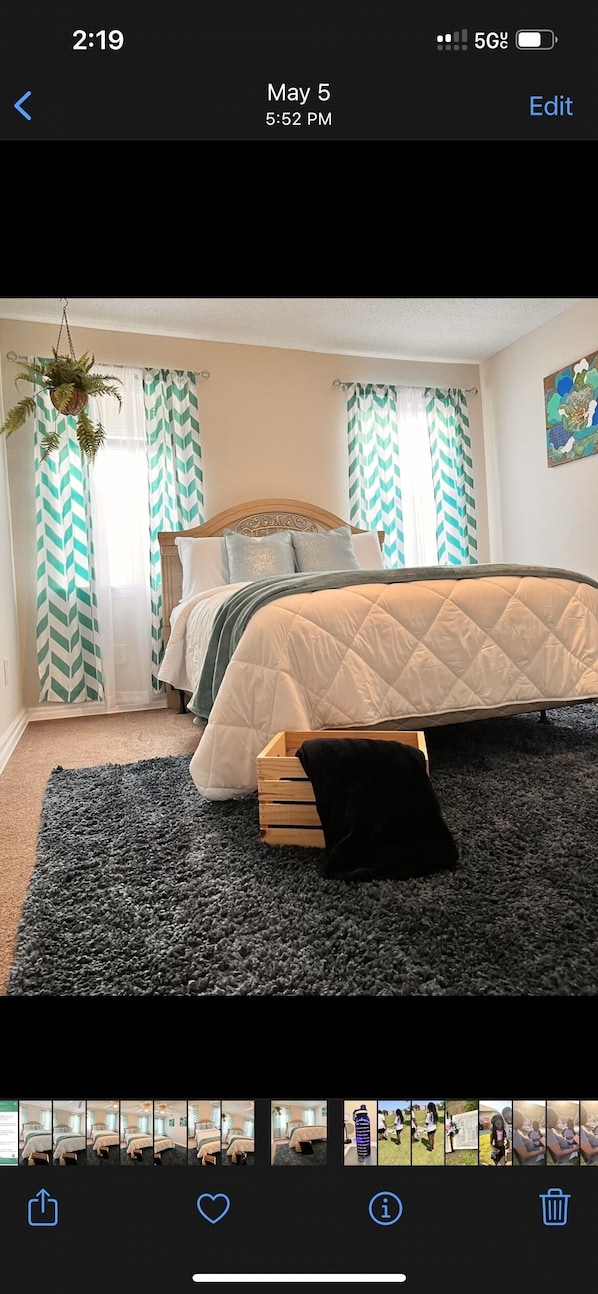 2 chambres, fer et planche Ă repasser, Wi-Fi gratuit, draps fournis