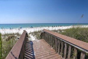 On the beach