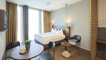 Kamar Double Comfort | Brankas dan didekorasi berbeda-beda