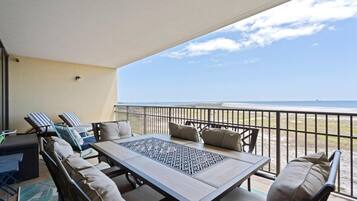 公寓客房, 3 間臥室 | 陽台景觀