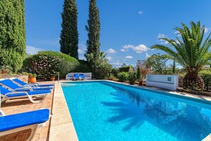 Una piscina riscaldata