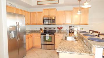 Condo, 2 Bedrooms | Private kitchen | Coffee/tea maker