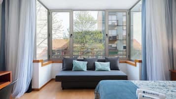 1 bedroom, iron/ironing board, travel cot, WiFi