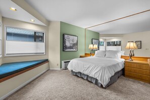 2 habitaciones, escritorio, tabla de planchar con plancha y wifi gratis 