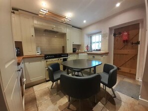 Kitchen and dining table