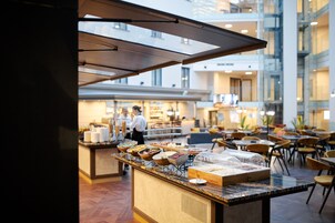 Daily buffet breakfast (EUR 17 per person)