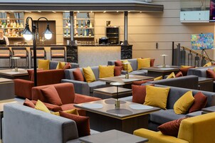 Sala de estar en el lobby