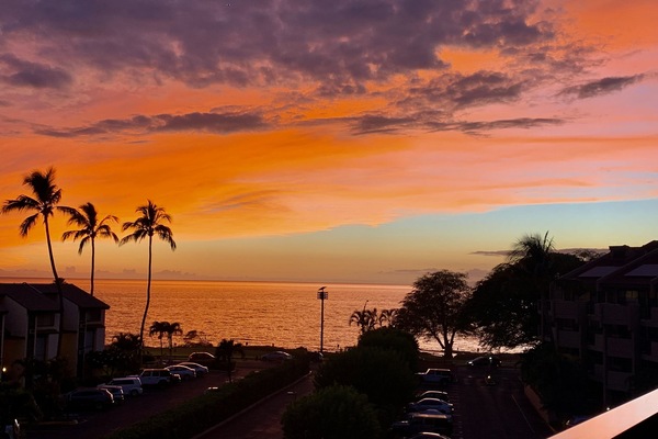 Blick von der Unterkunft
