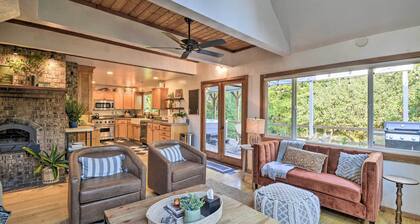 100-Year-Old Farmhouse w/ Hot Tub on 5 Acres!