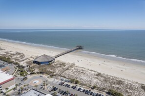 Vlak bij het strand