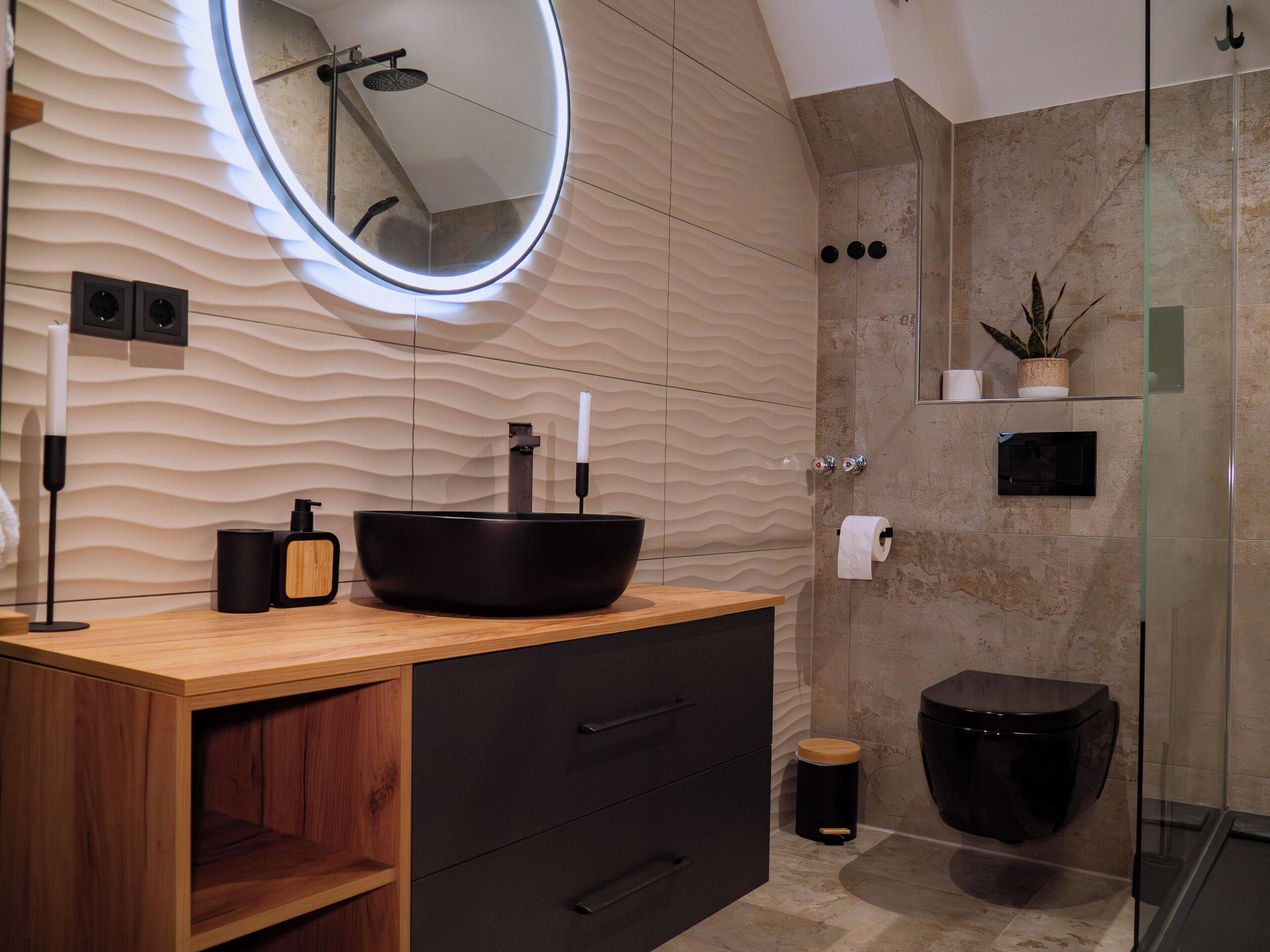 Estudio superior | Baño | Amenidades de baño gratuitas, secadora de cabello, toallas 