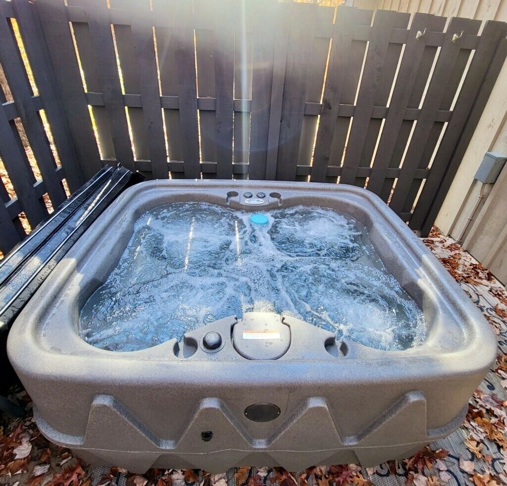 Alpehytte, 2 soverom | Utendørs boblebad