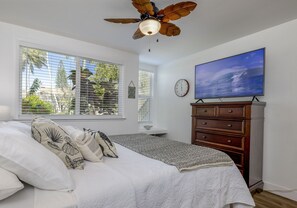 Appartement, 1 slaapkamer | 1 slaapkamer, een strijkplank/strijkijzer, gratis wifi