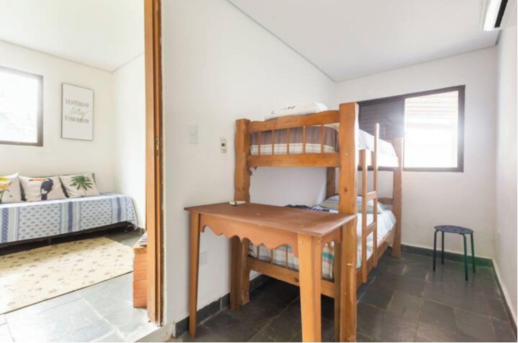 2 bedrooms, iron/ironing board, travel crib, free WiFi