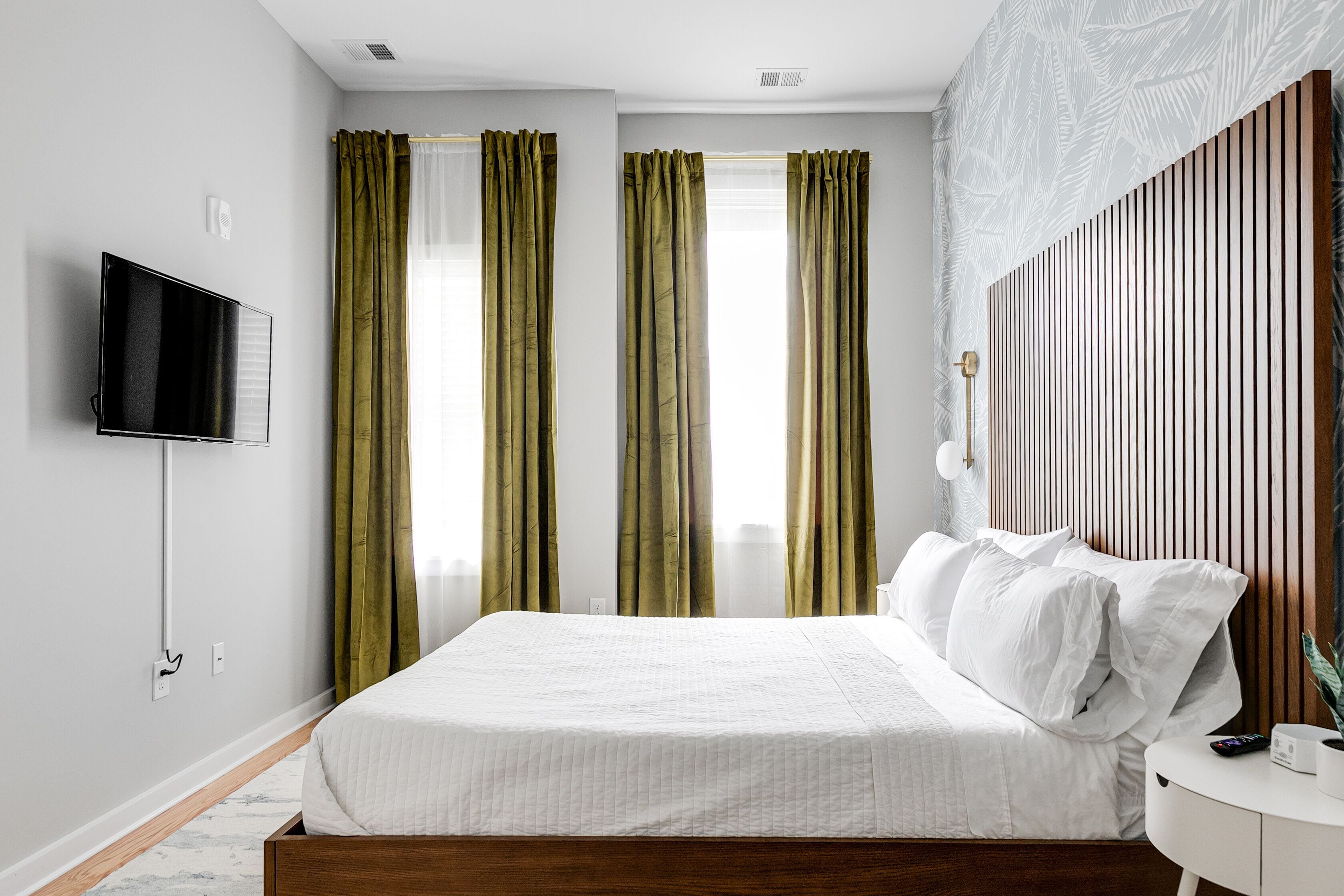 1 slaapkamer, een bureau, een strijkplank/strijkijzer, gratis wifi