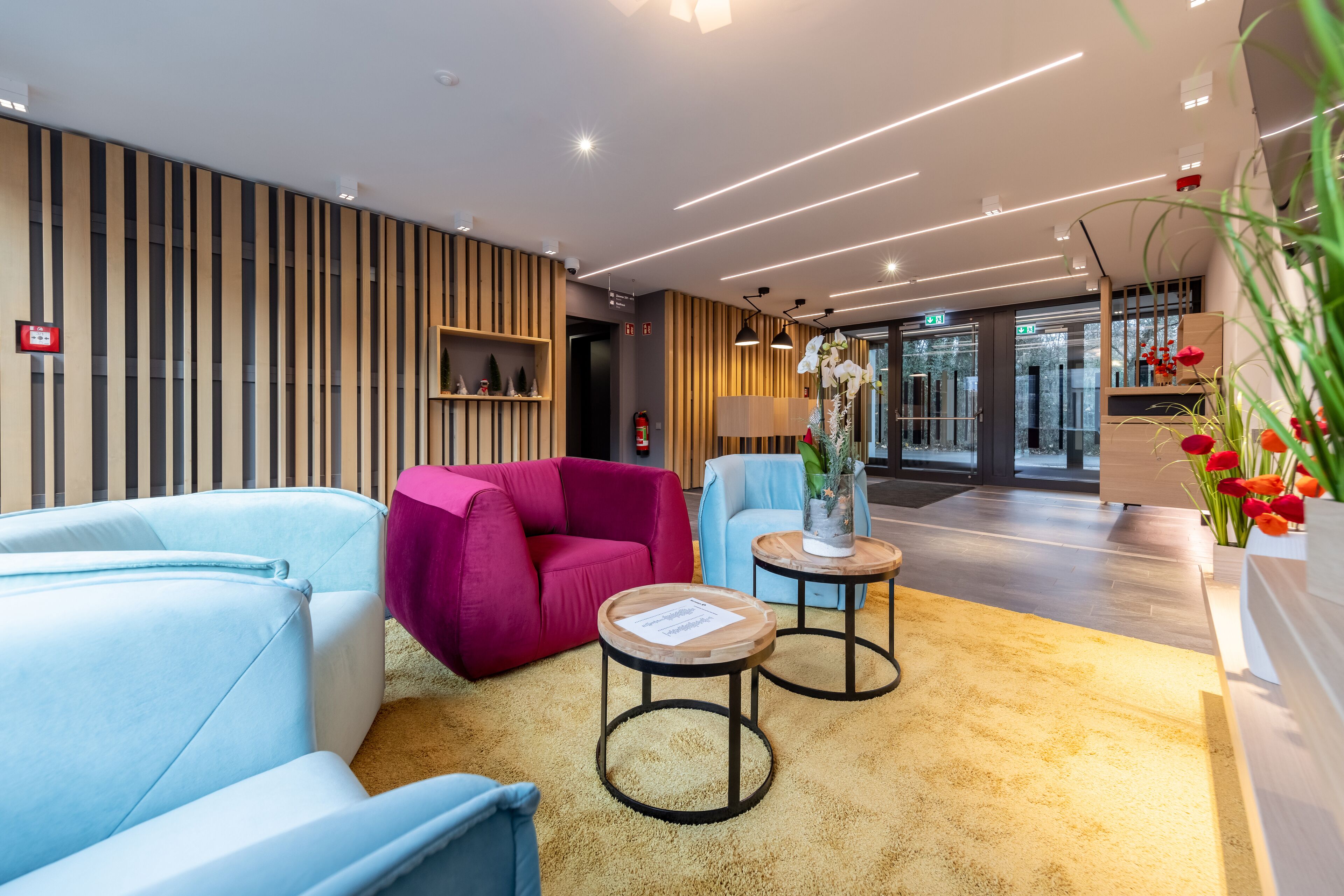 Sitzecke in der Lobby