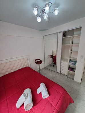 1 bedroom, iron/ironing board, travel crib, free WiFi