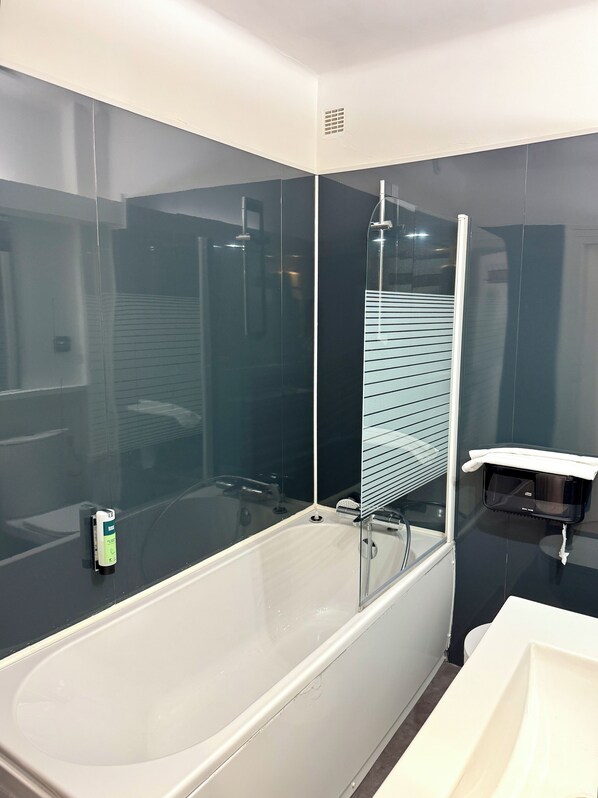 Assecador de cabells, tovalloles, xampú i paper higiènic 