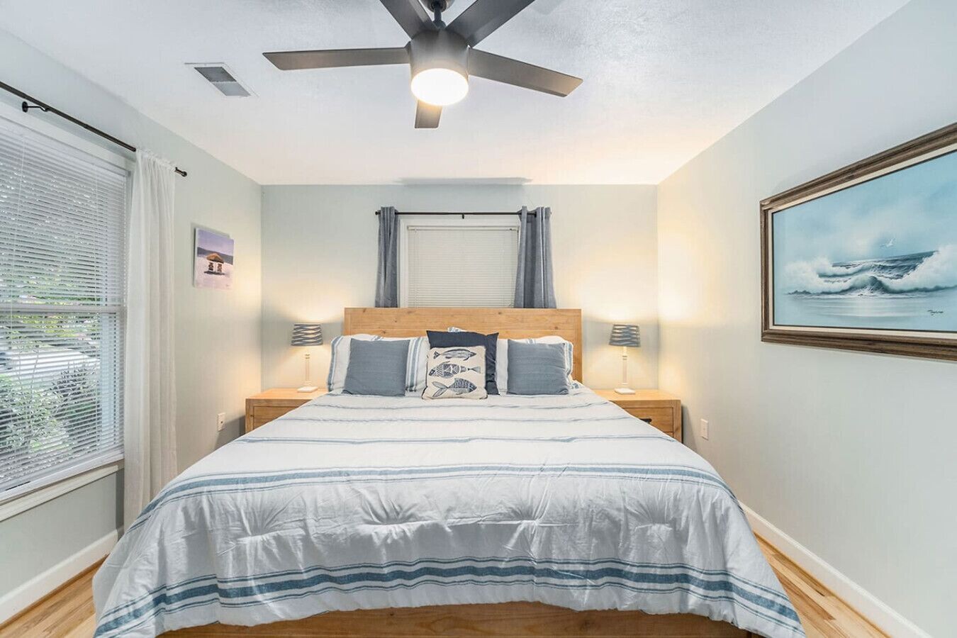 3 bedrooms, iron/ironing board, WiFi, bed sheets