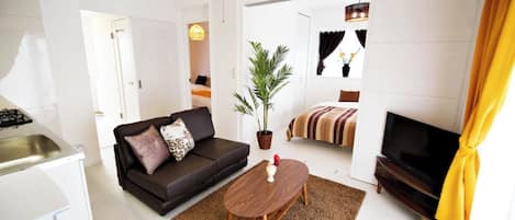 2 bedrooms, desk, iron/ironing board, free WiFi