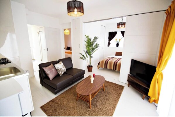 2 bedrooms, desk, iron/ironing board, free WiFi