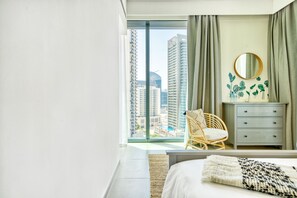 Design-Apartment | 2 Schlafzimmer, individuell dekoriert, individuell eingerichtet