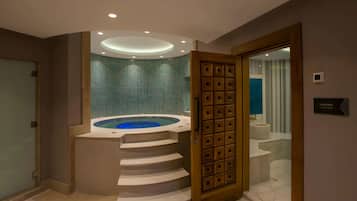 Behandlingsrom for par, badstue, dampbad og kroppsbehandlinger