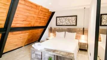 4 habitaciones, cuna de viaje, wifi gratis y ropa de cama