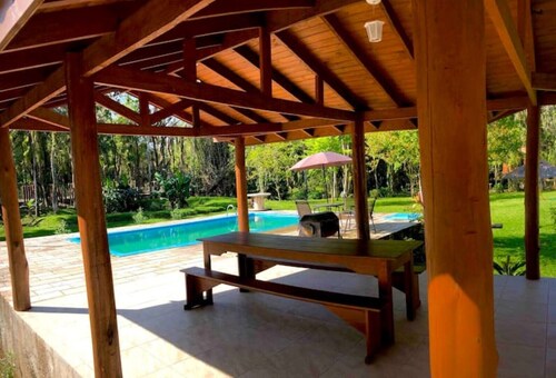 Chácara Porto Bello - House with swimming pool in Morretes