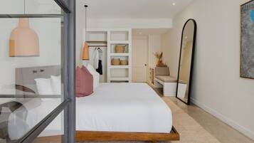 King Room | 1 quarto, roupas de cama premium, edredons de pluma