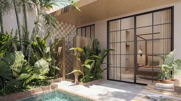 Villa Confort, 1 habitación | Terraza o patio