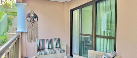 Eenvoudig appartement | Terras