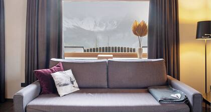 Appartement "Angerle Alm Apt König Laurin" avec terrasse privée, jardin partagé & Wi-Fi