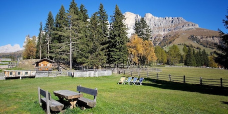Property grounds. Apartment "Angerle Alm Apt Rosengarten" with Private Balcony, Shared Garden and Wi-Fi