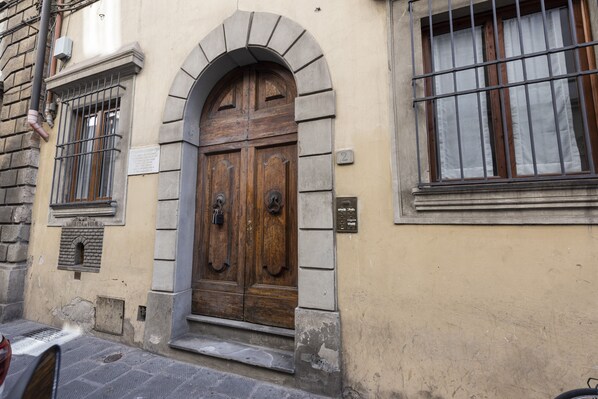 Fassade der Unterkunft