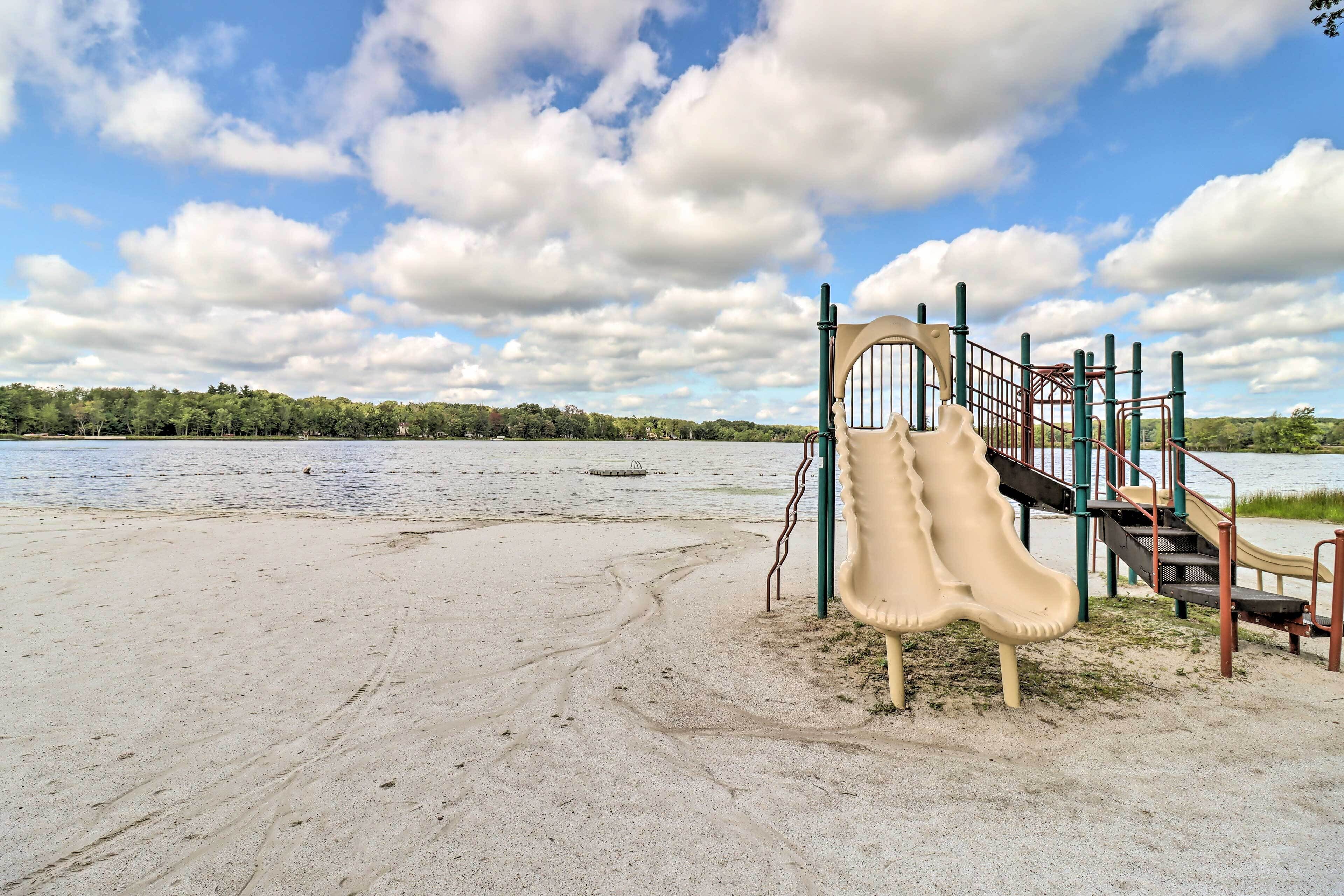 Beach nearby
