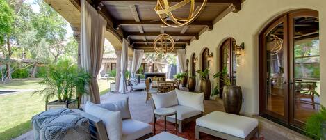 Restaurante al aire libre