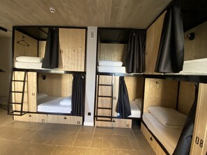 Shared Dormitory, Mixed Dorm (1 Bed in 8 Bed Room) | 1 bedroom, premium bedding, down comforters, blackout drapes