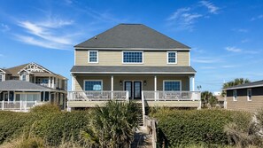 Exterior - Casa Mia | Oceanfront 6BR • All En-Suite • Private Walkway to Sand • Sleeps 24 (North Myrtle Beach)