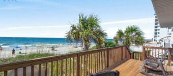 Oceanfront 5BR Home • Back Deck on the Beach • Cherry Grove • Momma’s Gift